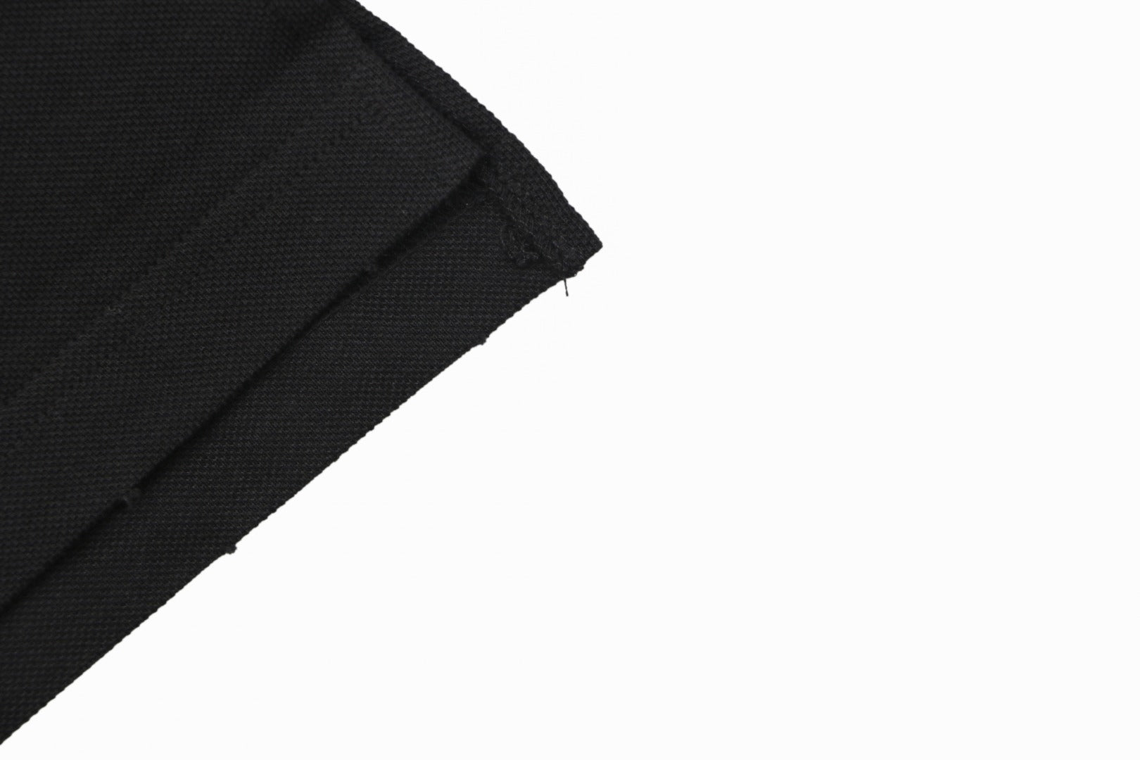 Balenciaga Red Wheat Ear Double-B Embroidered Polo Shirt – Black