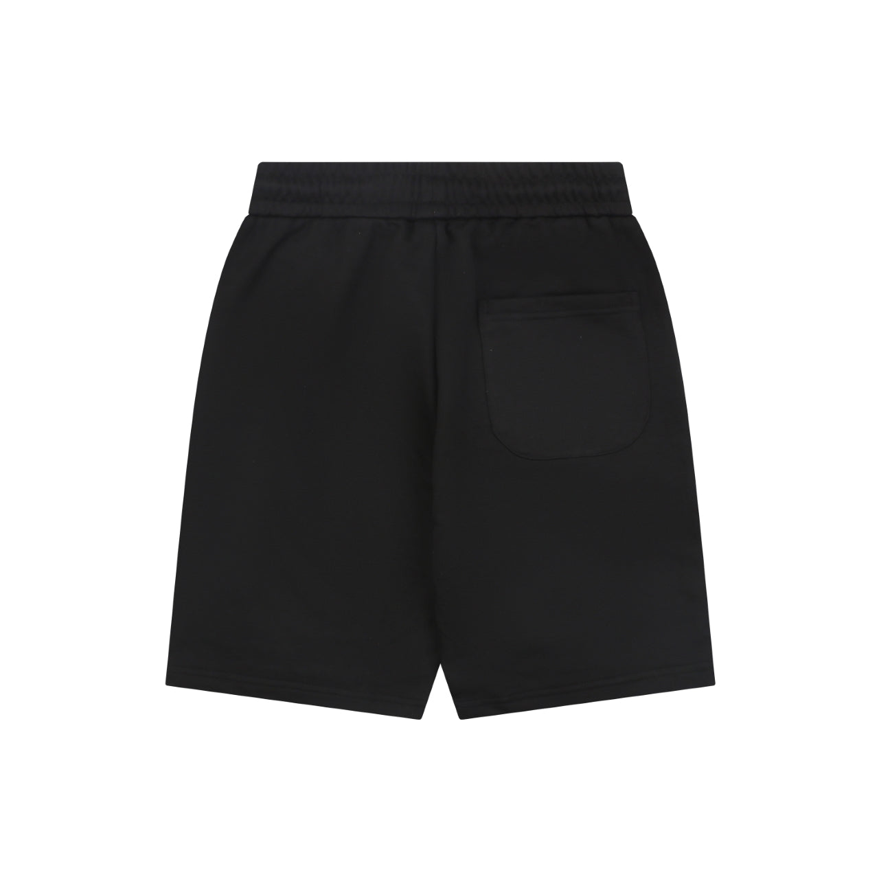 Chrome Hearts Pink Sanskrit Cross Embroidered Shorts — Black