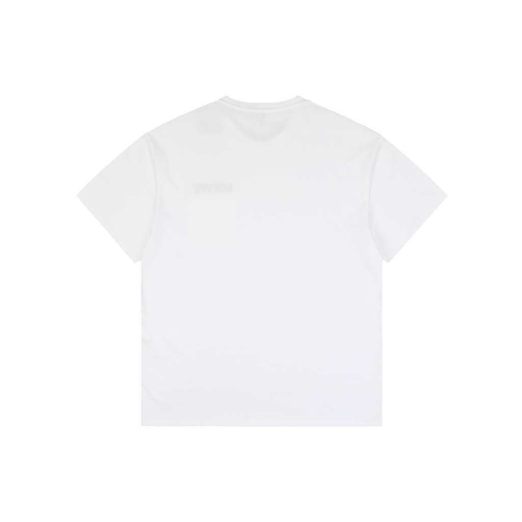 Loewe × On Zip Anagram Short Sleeve Tee – White