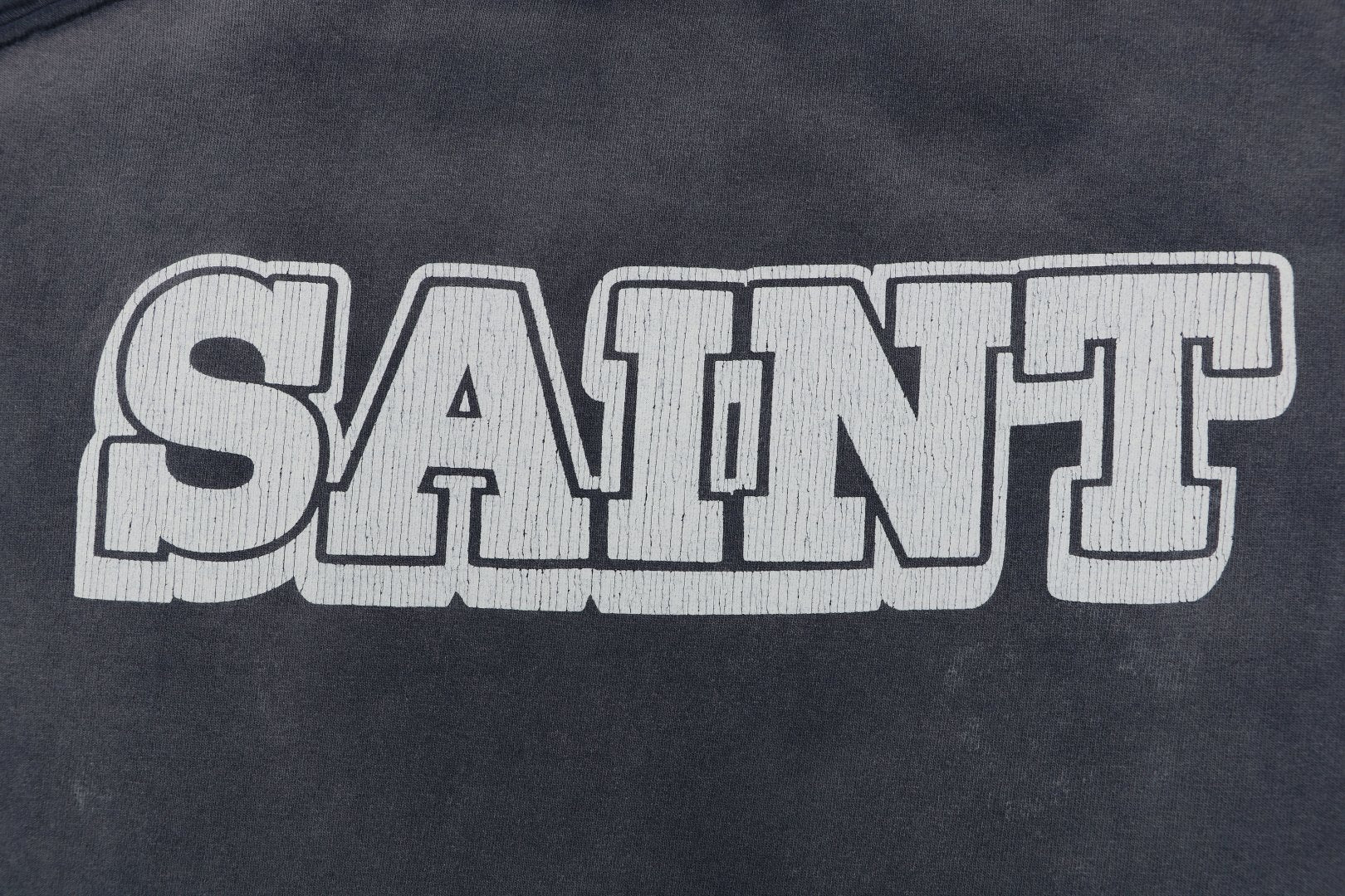 Saint Michael Lumière Candelabra Graphic Short Sleeve Tee – Washed Black