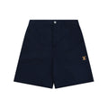 Louis Vuitton LV Monogram Leather Appliqué Shorts — Navy