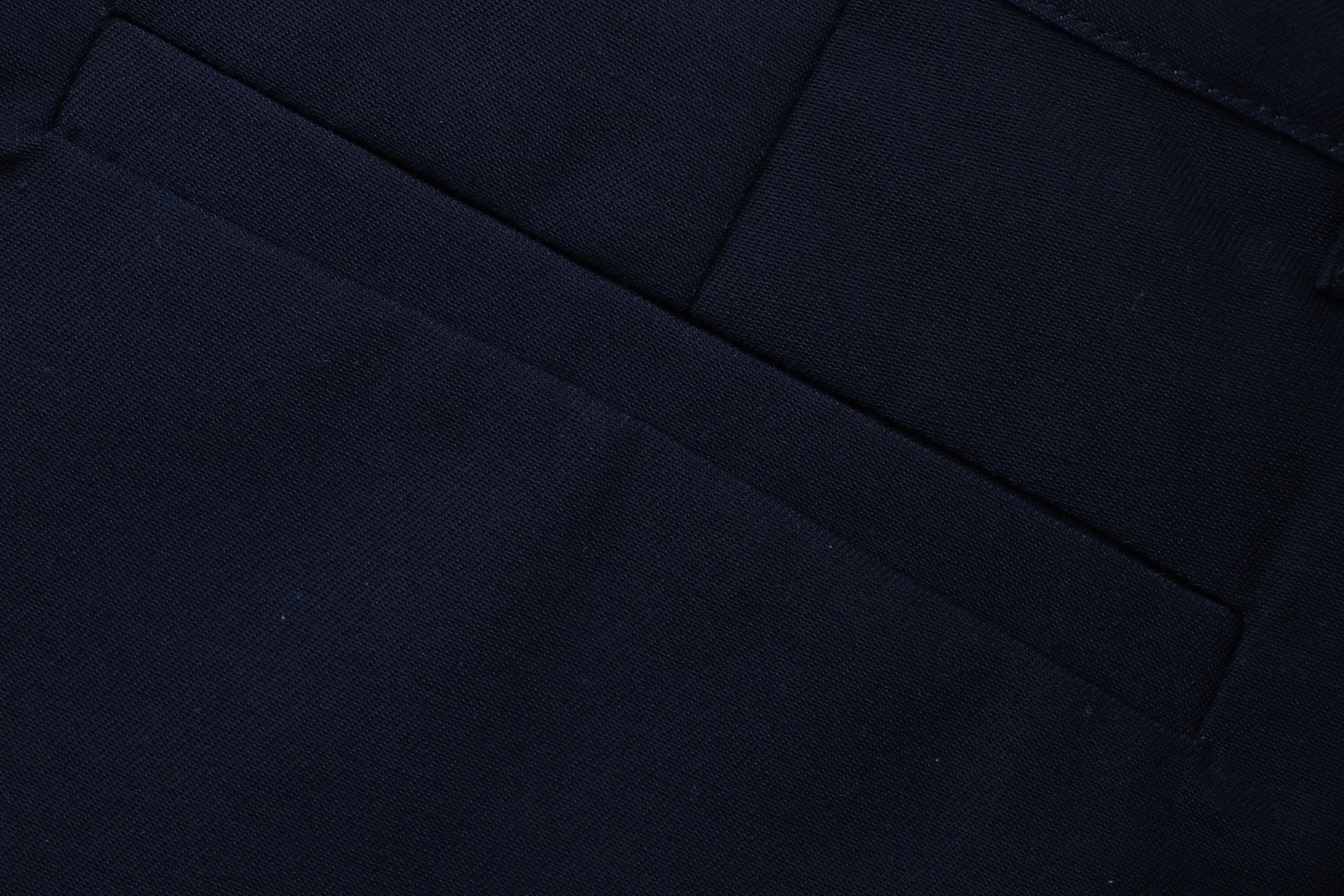 Louis Vuitton LV Monogram Leather Appliqué Shorts — Navy