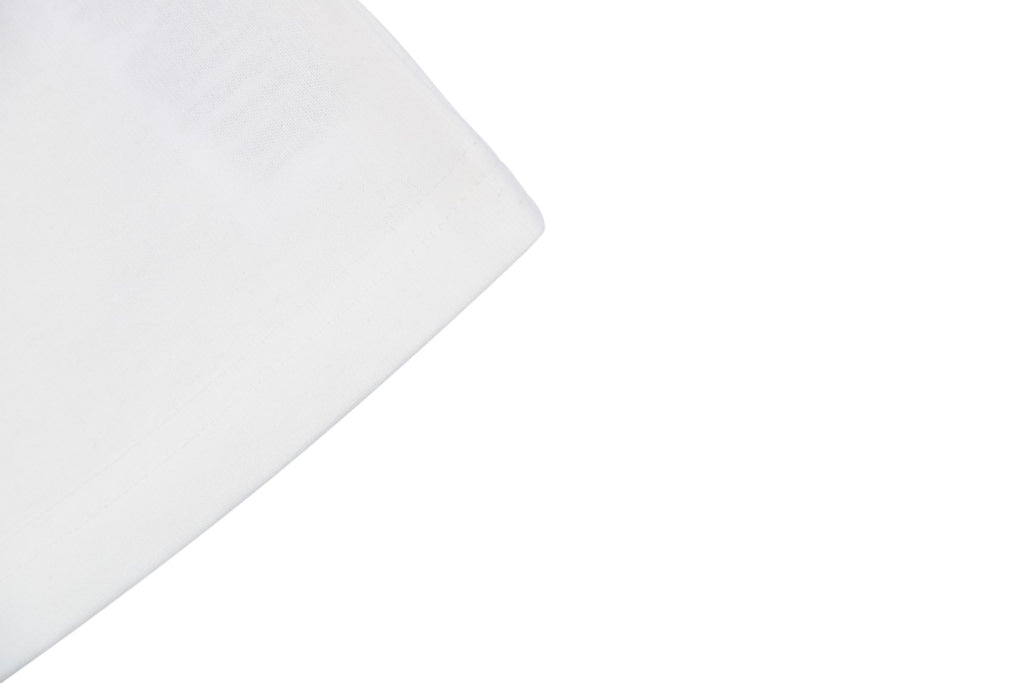 Bottega Veneta SS25 Contrast Check Pocket Short Sleeve Tee – White