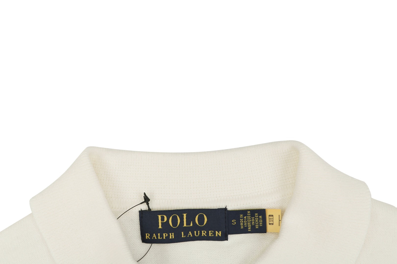 Ralph Lauren N1 Pony Jacquard Knit Short Sleeve Polo – Cream