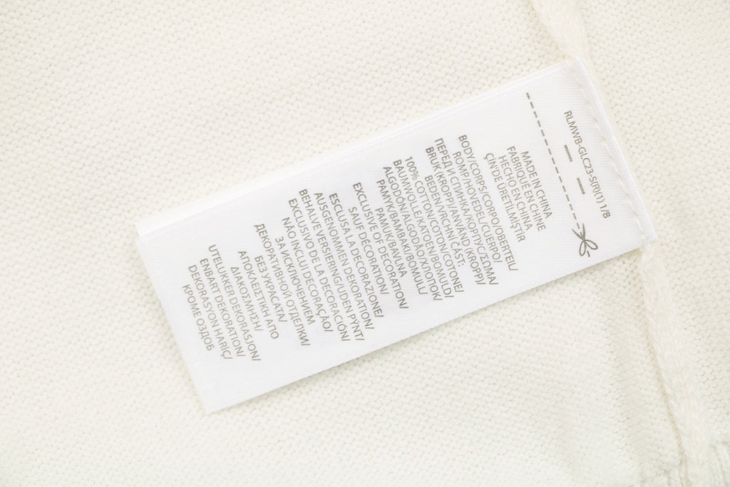 Ralph Lauren N1 Pony Jacquard Knit Short Sleeve Polo – Cream