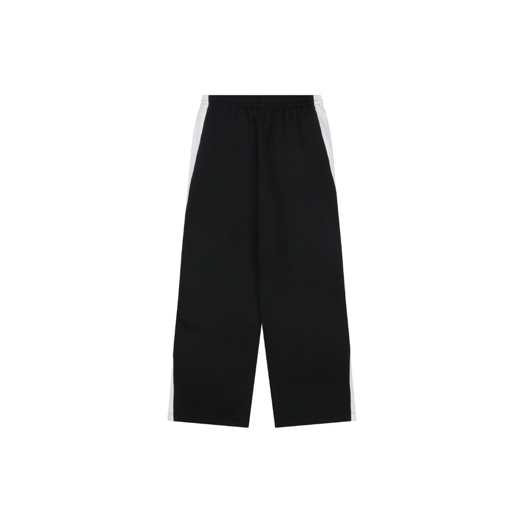 Balenciaga x NBA x Oakley Triple Logo Embroidered Wide-Leg Track Pants — Black