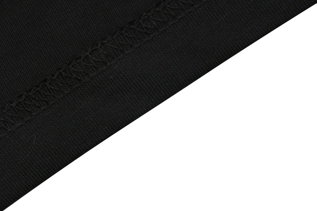 Gucci Double G Interlocking Logo Tape Short Sleeve Tee — Black