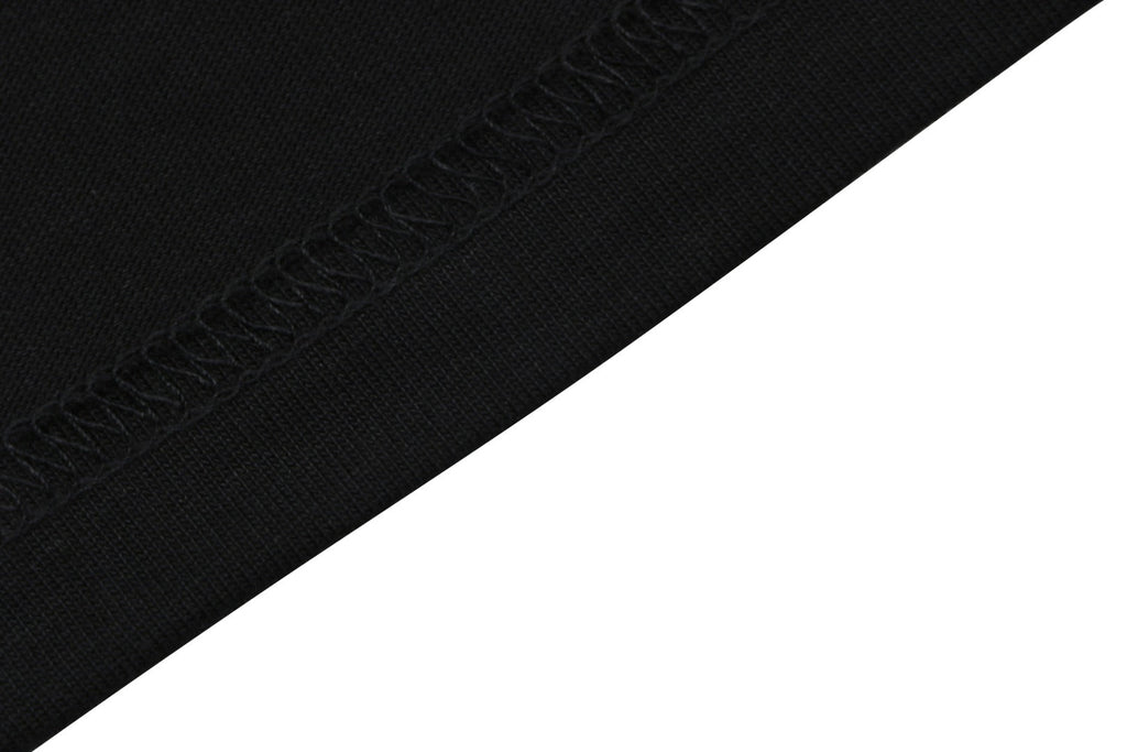 Gucci GG Double G Web Stripe Logo Print Short Sleeve Tee — Black