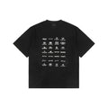 Balenciaga 23SS Multi-Logo Archive Print Short Sleeve Tee – Black