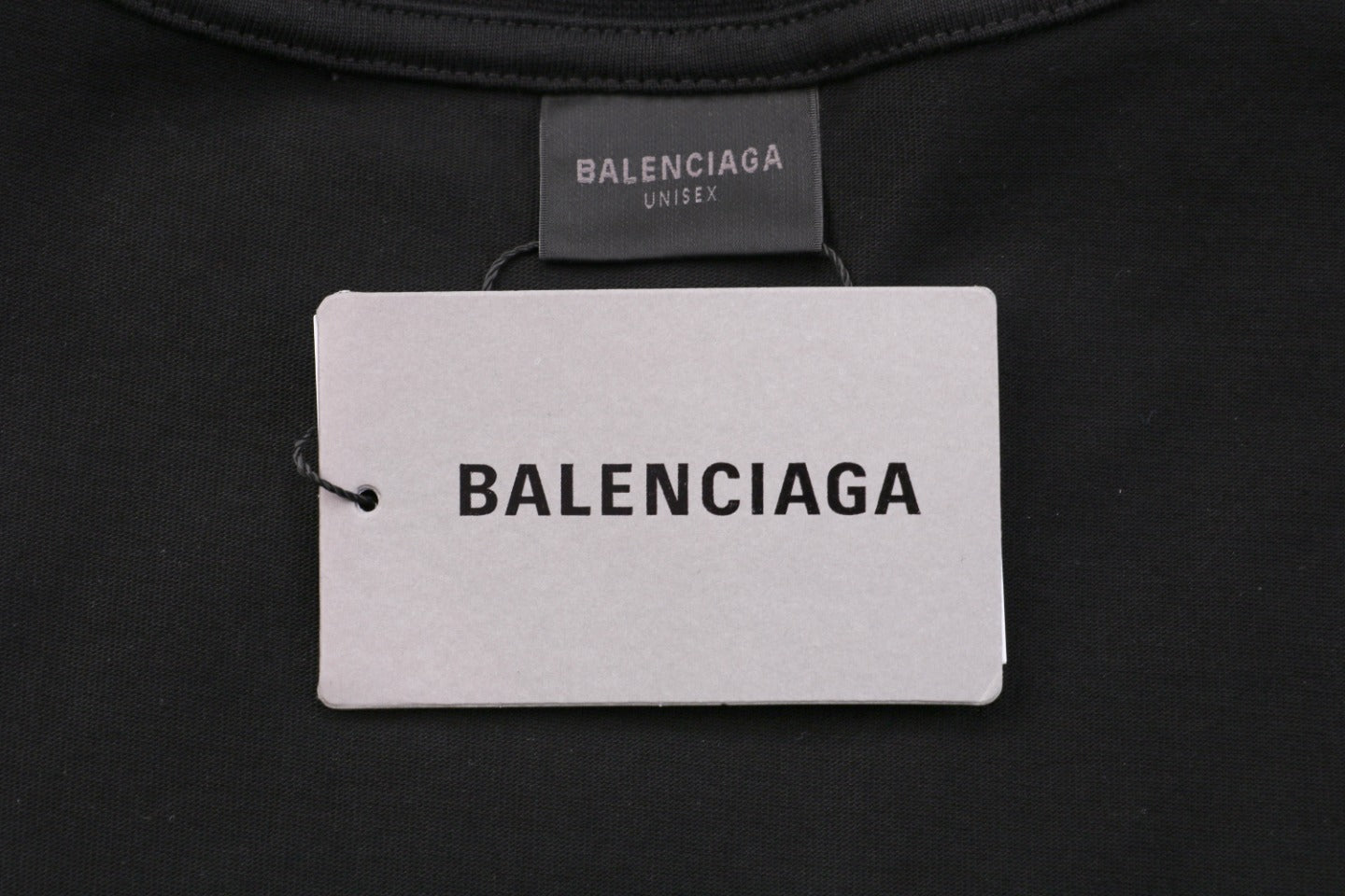 Balenciaga 23SS Multi-Logo Archive Print Short Sleeve Tee – Black