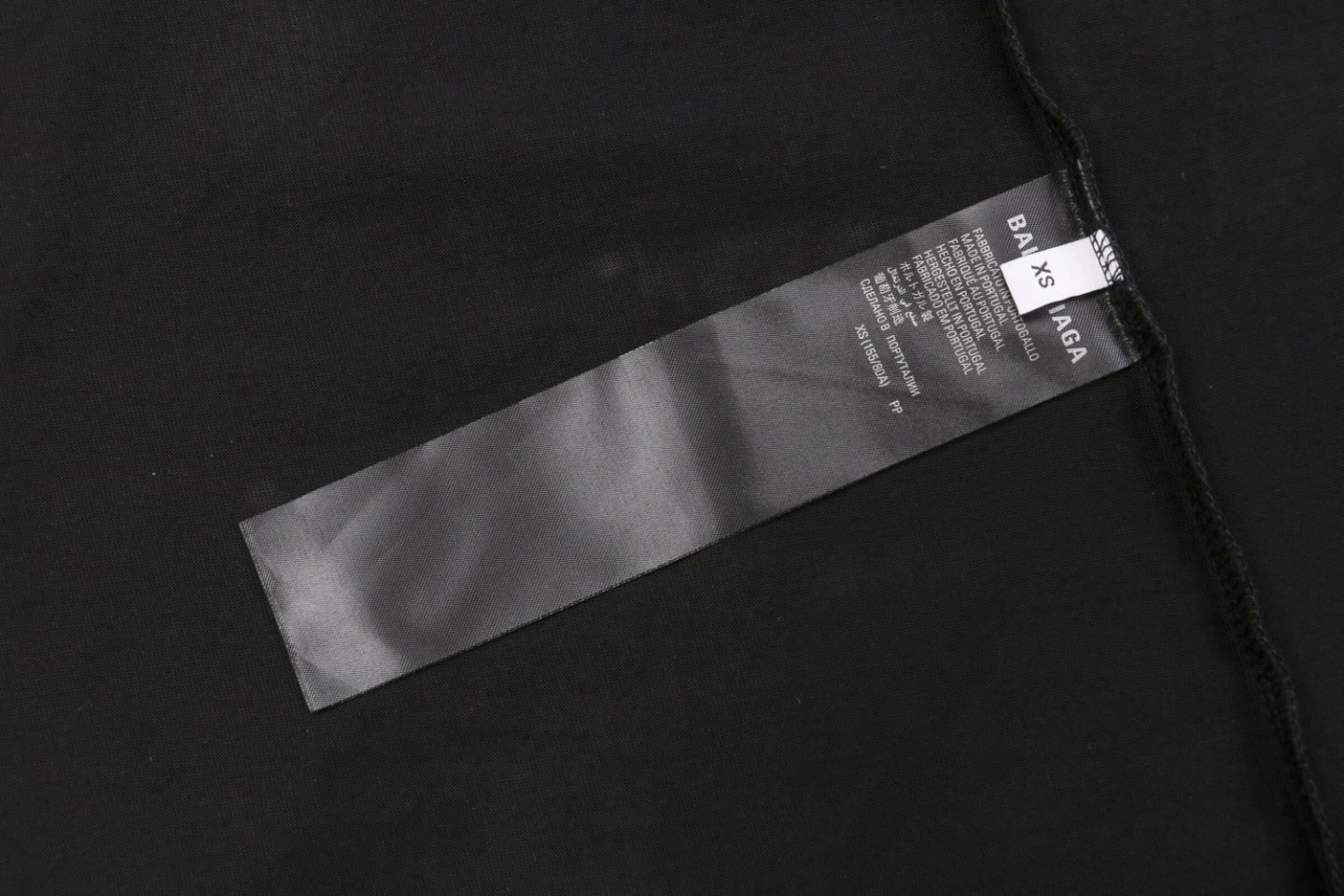 Balenciaga 23SS Multi-Logo Archive Print Short Sleeve Tee – Black
