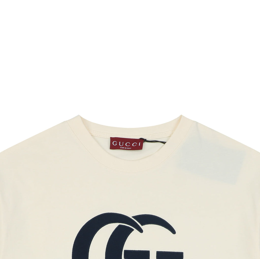 Gucci GG Double G Print Short Sleeve T-Shirt