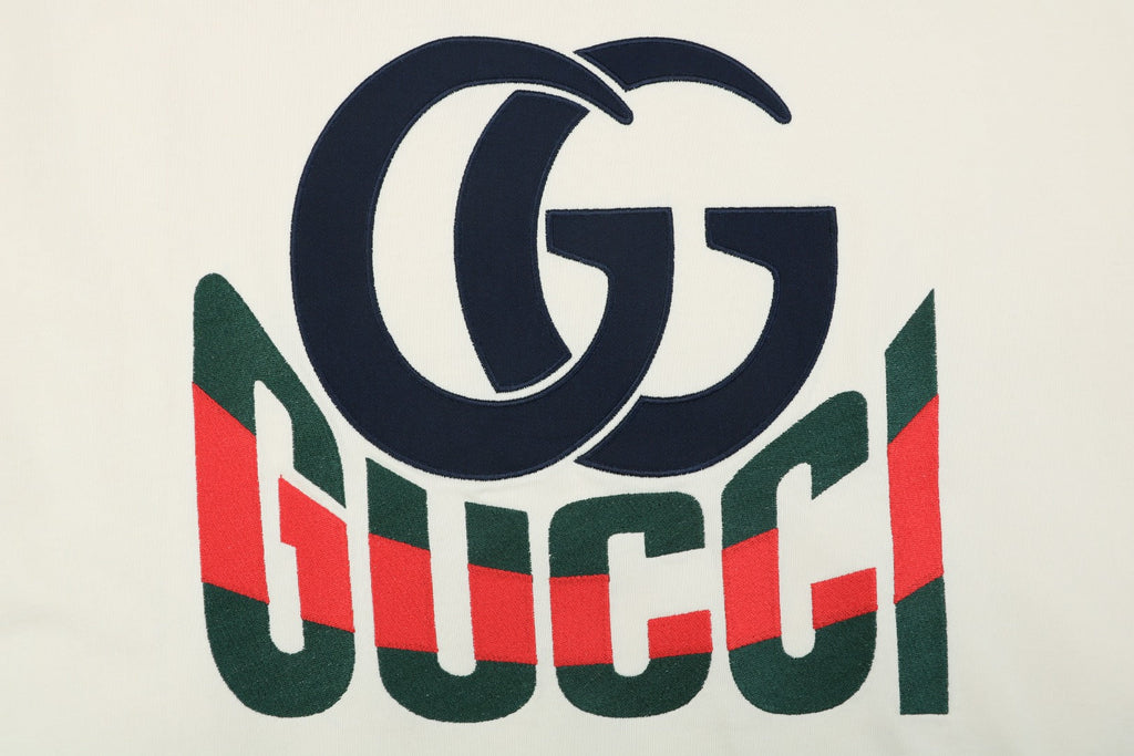 Gucci GG Double G Print Short Sleeve T-Shirt