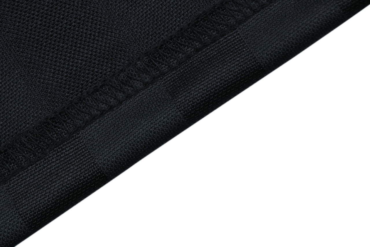 Balenciaga × Adidas Manchester United Crest Contrast Collar Soccer Jersey – Black