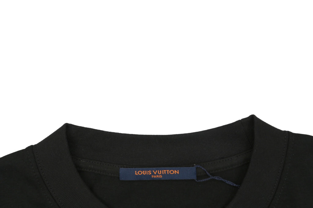 Louis Vuitton Jester Duality Monogram Graphic Short Sleeve Tee – Black