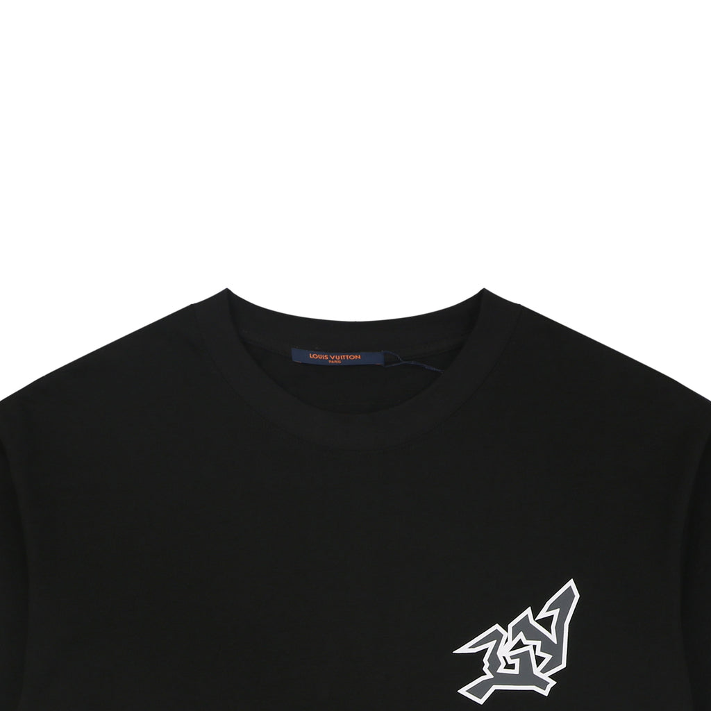 Louis Vuitton Jester Duality Monogram Graphic Short Sleeve Tee – Black