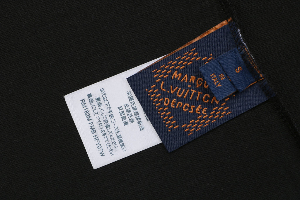 Louis Vuitton Jester Duality Monogram Graphic Short Sleeve Tee – Black