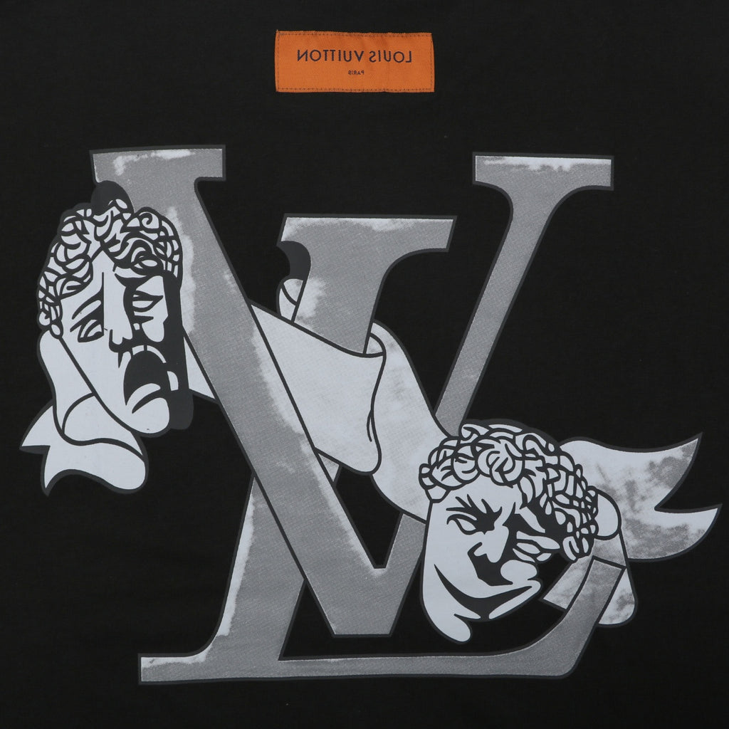 Louis Vuitton Jester Duality Monogram Graphic Short Sleeve Tee – Black