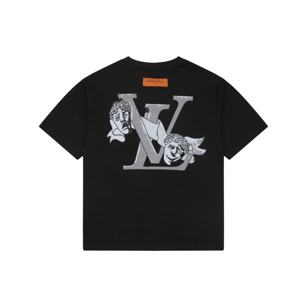 Louis Vuitton Jester Duality Monogram Graphic Short Sleeve Tee – Black