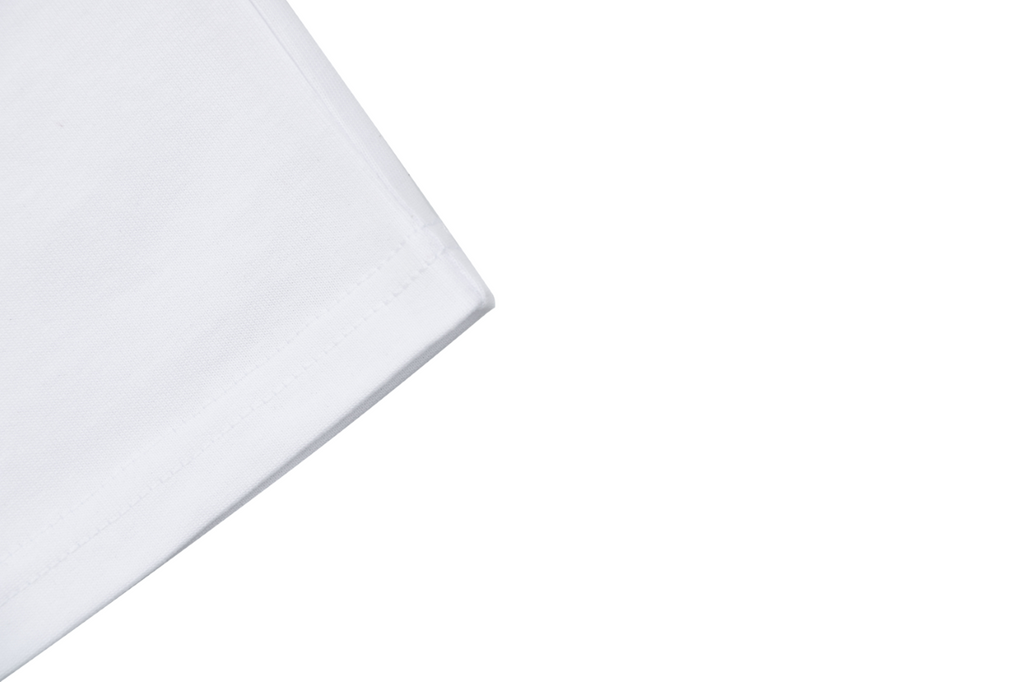 Burberry Spray Paint Blur Equestrian Knight Print Short Sleeve Tee – White