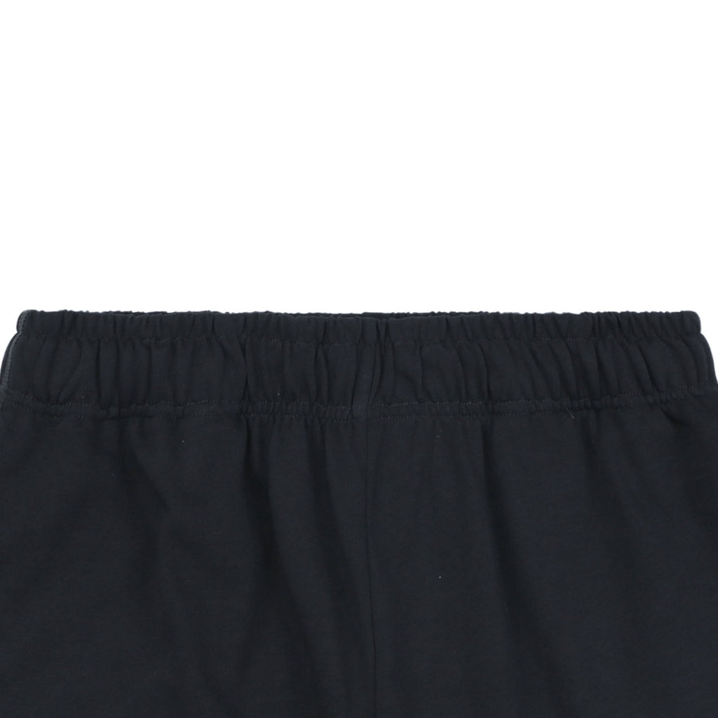 Acne Studios SS25 Back Pocket Logo Print Shorts – Black
