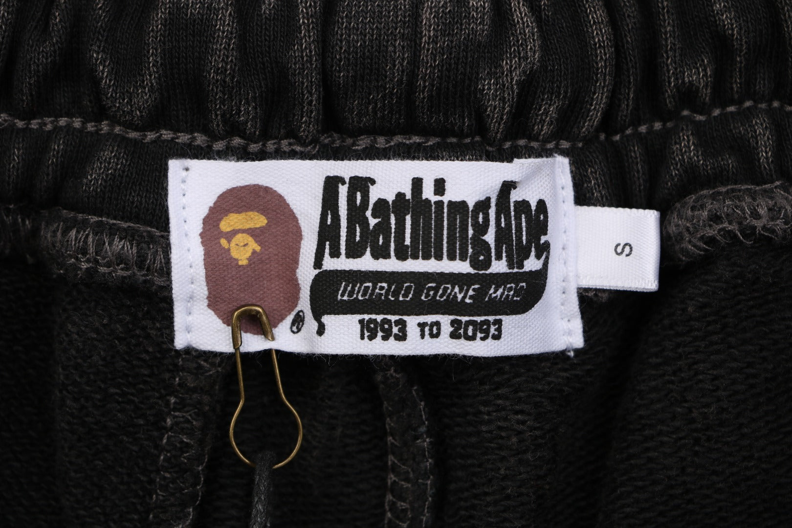 A Bathing Ape Ape Head Mini Logo Embroidered Shorts – Black