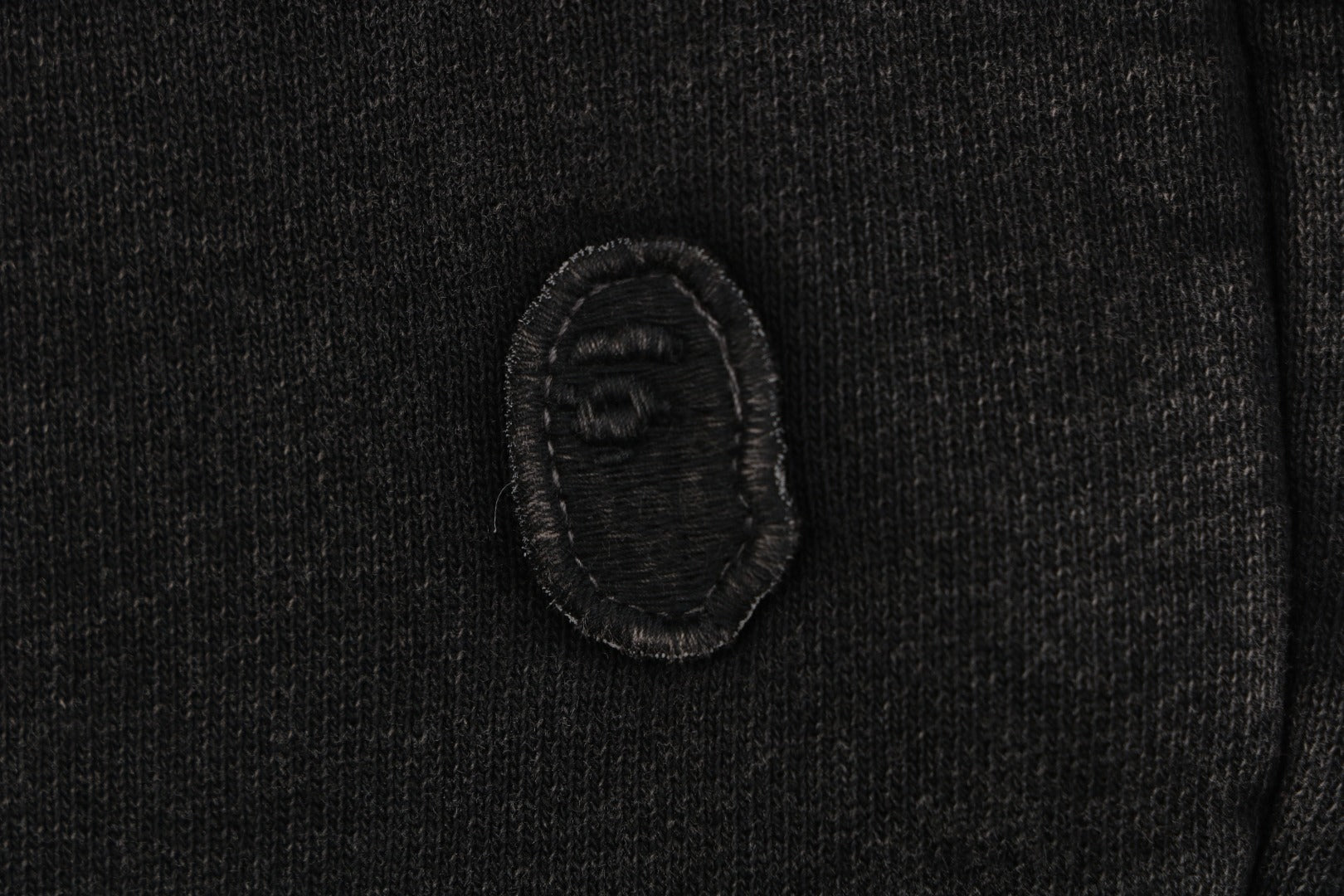 A Bathing Ape Ape Head Mini Logo Embroidered Shorts – Black