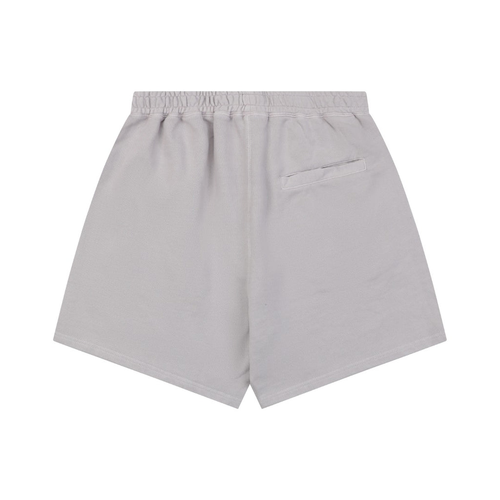 A Bathing Ape Ape Head Mini Logo Embroidered Shorts – Grey