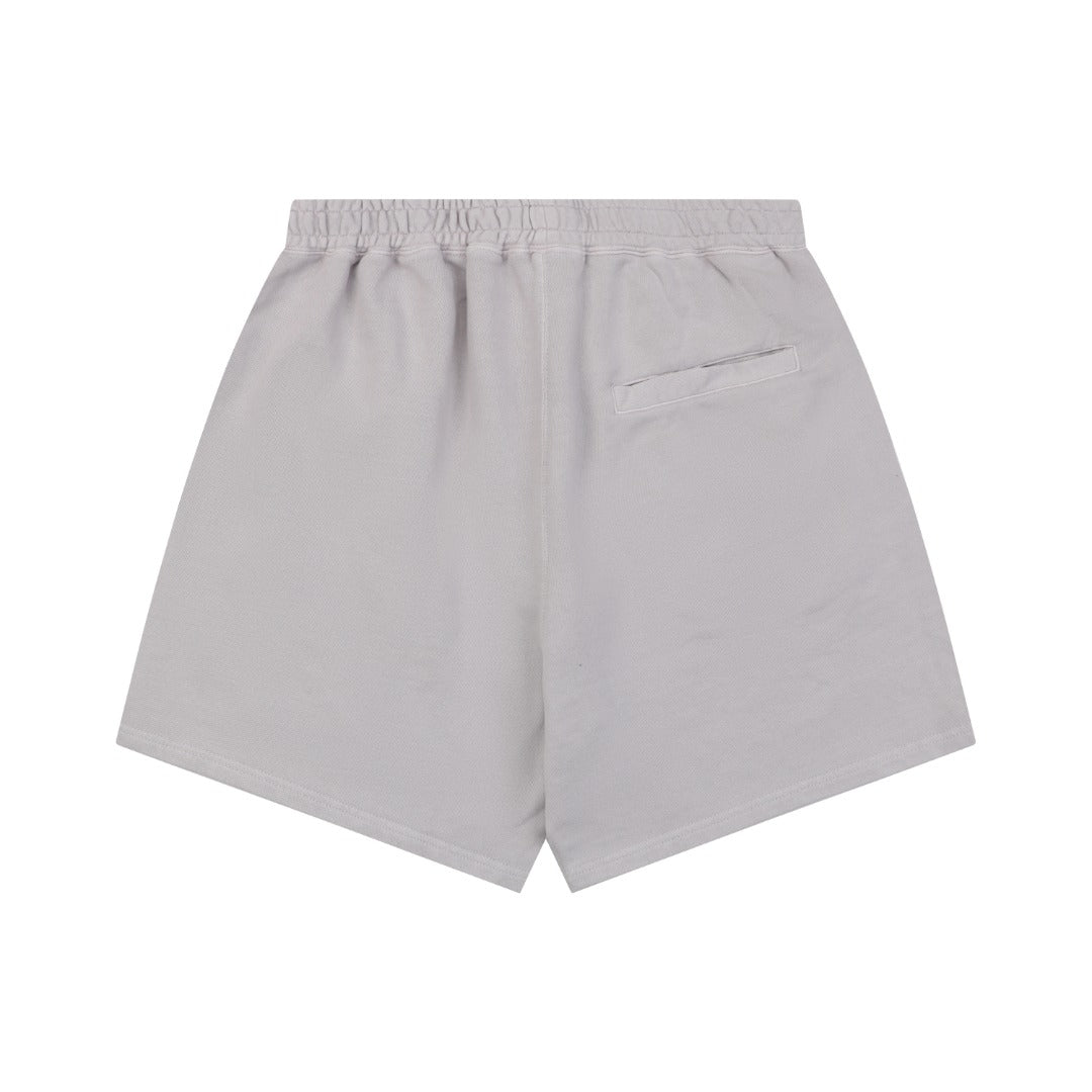 A Bathing Ape Ape Head Mini Logo Embroidered Shorts – Grey