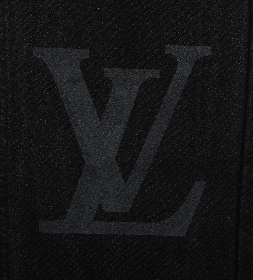 Louis Vuitton Monogram Twill Denim Jeans – Black