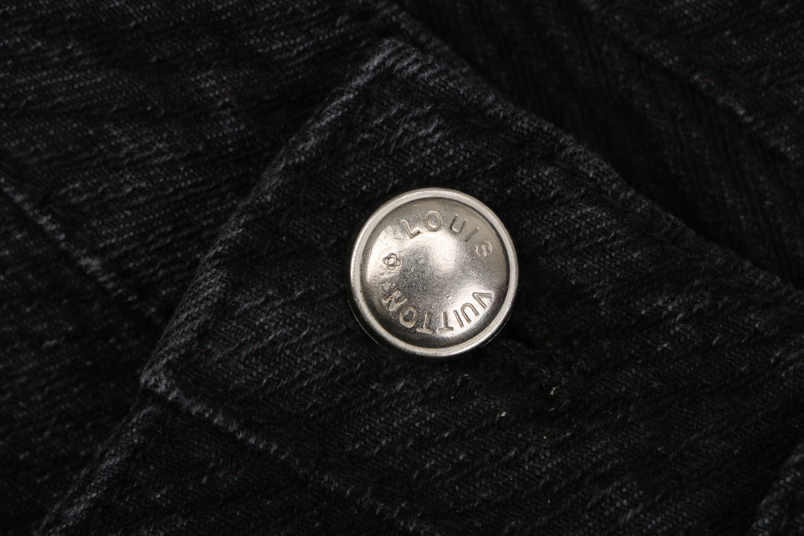 Louis Vuitton Monogram Twill Denim Jeans – Black
