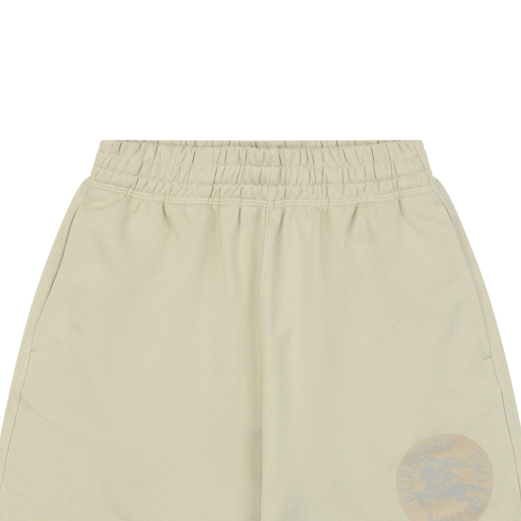 Burberry Circular Equestrian Knight Print Shorts – Beige