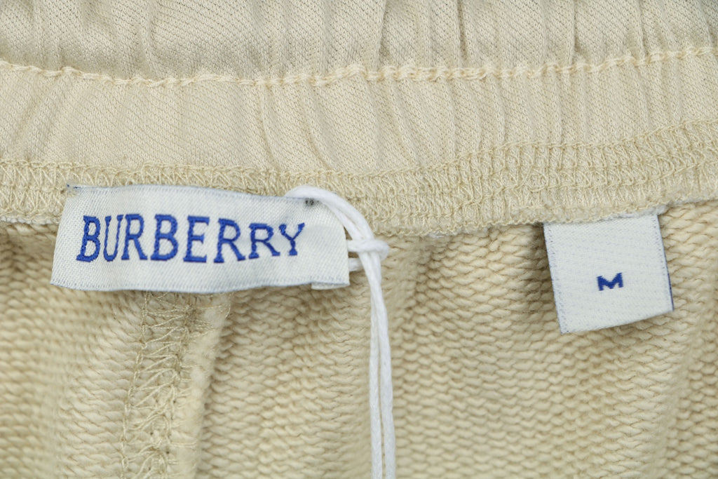 Burberry Circular Equestrian Knight Print Shorts – Beige