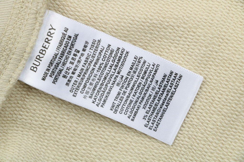 Burberry Circular Equestrian Knight Print Shorts – Beige