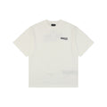 Balenciaga 23SS Cola Script Embroidered Short Sleeve Tee – White