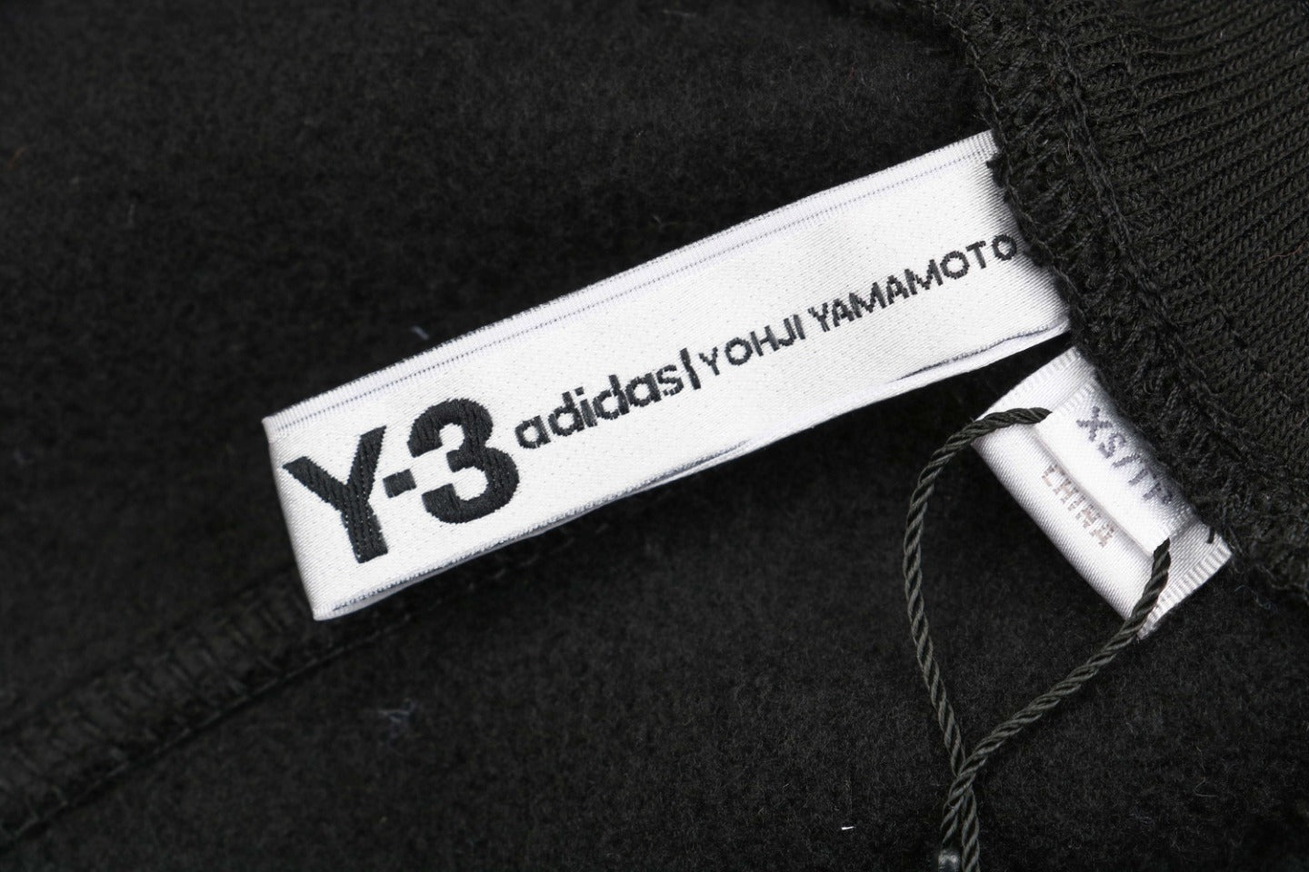 Y-3 21FW Fleece-Lined Zip-Cuff Track Pants – Black