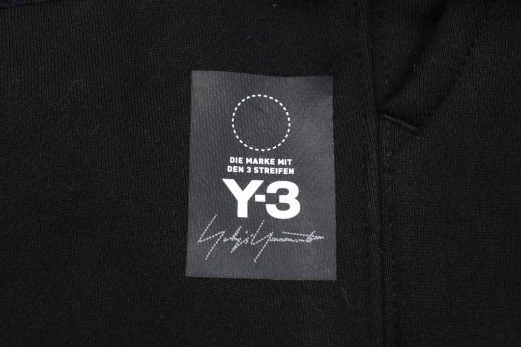 Y-3 21FW Fleece-Lined Zip-Cuff Track Pants – Black