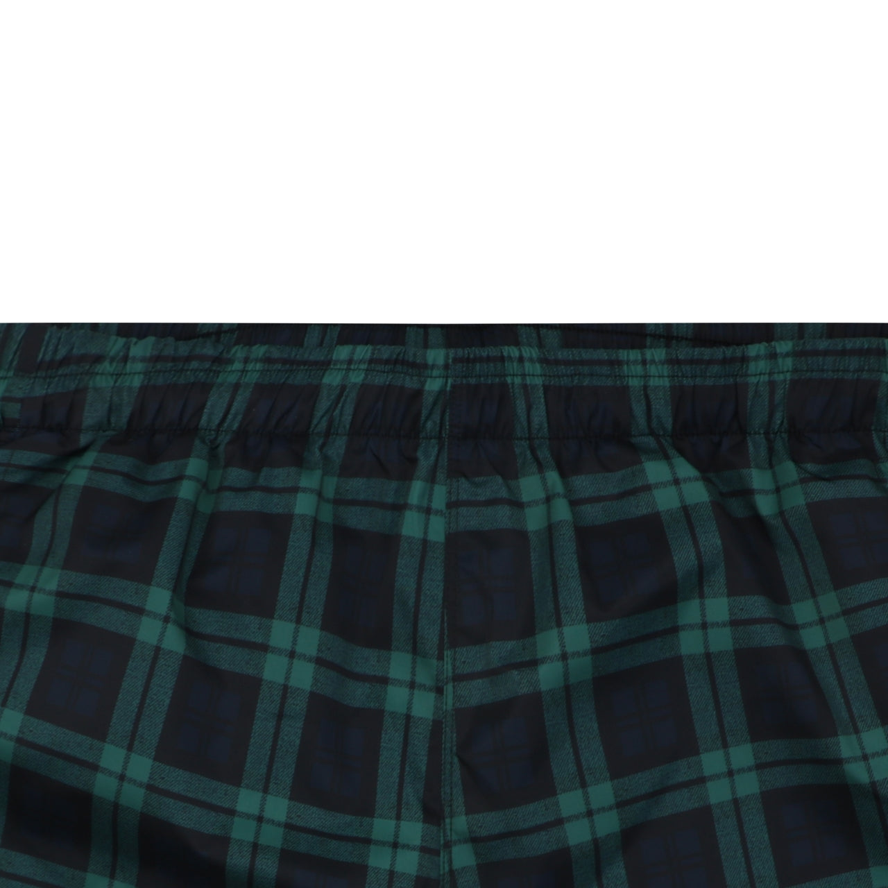 Adidas Originals Trefoil Check Print Shorts – Black Green