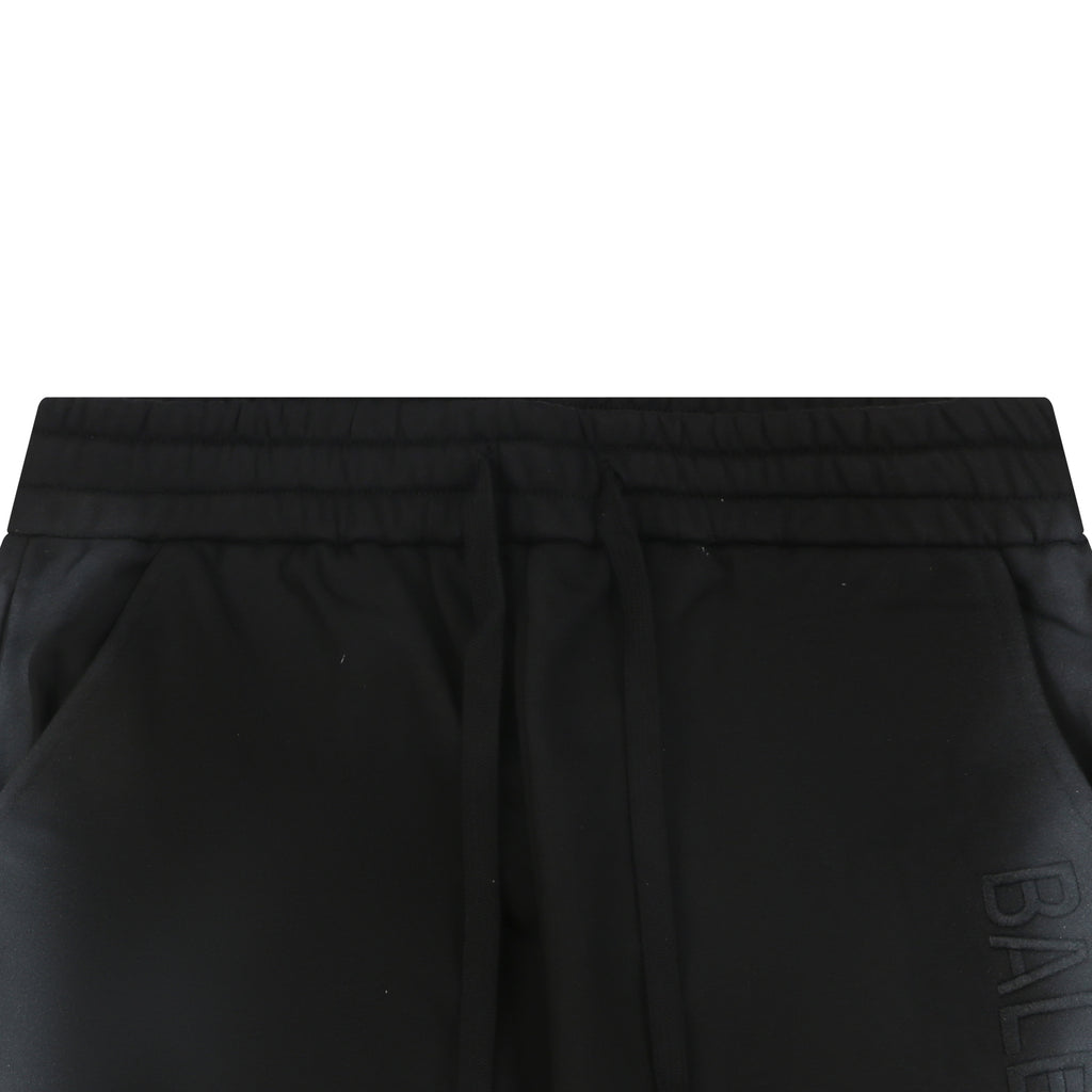 Balenciaga Side Spray Paint Graffiti Shorts – Black