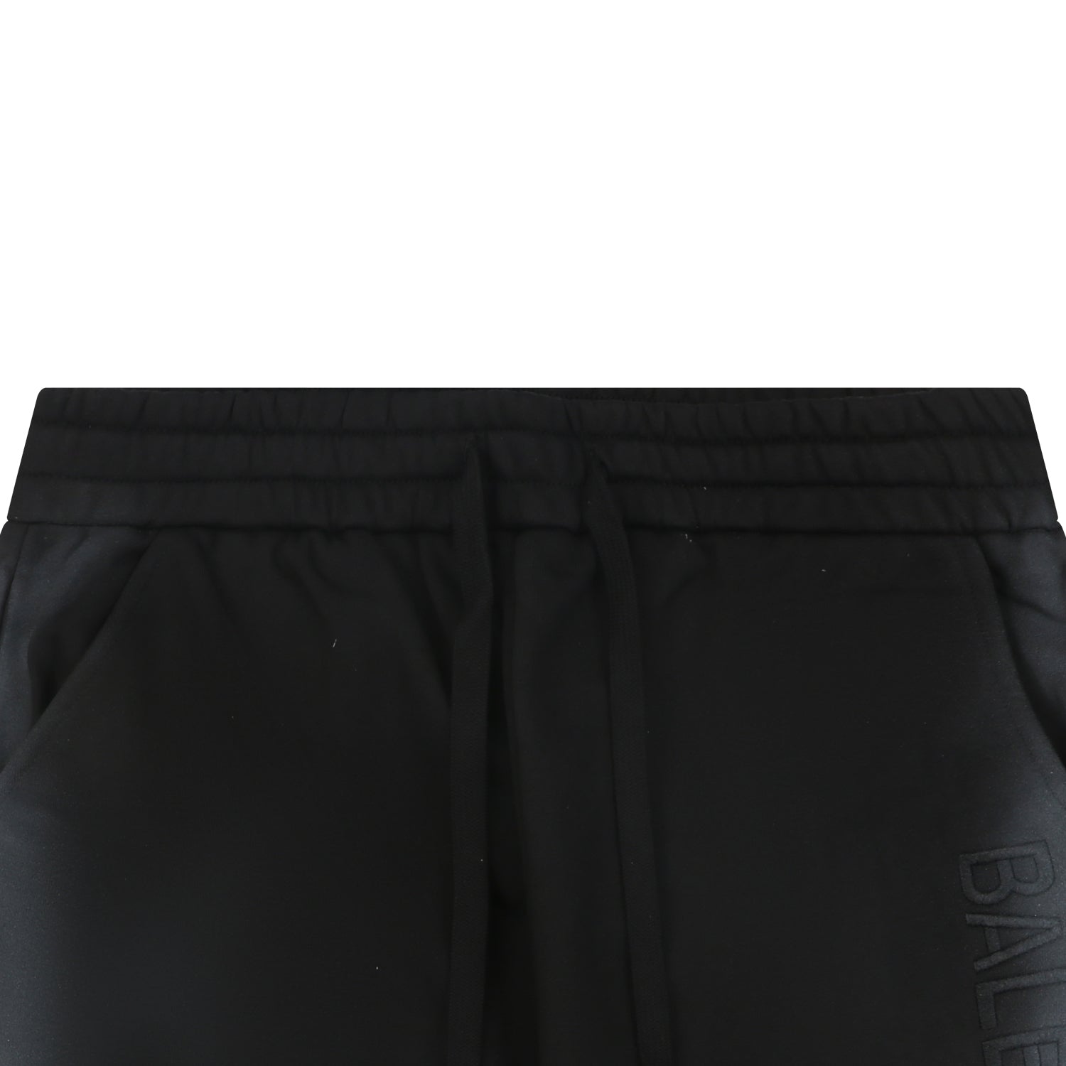 Balenciaga Side Spray Paint Graffiti Shorts – Black