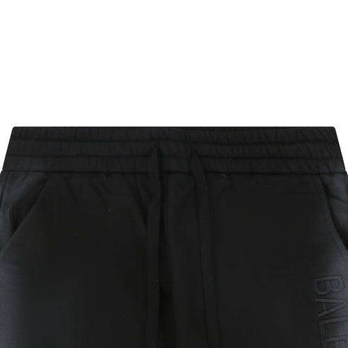 Balenciaga Side Spray Paint Graffiti Shorts – Black