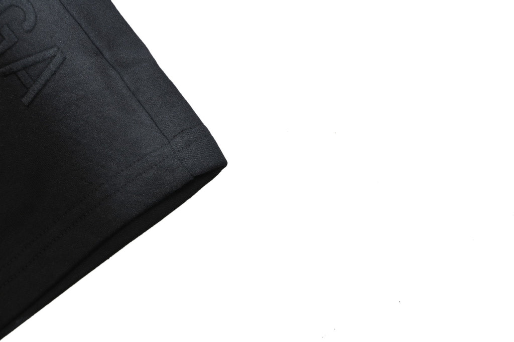 Balenciaga Side Spray Paint Graffiti Shorts – Black