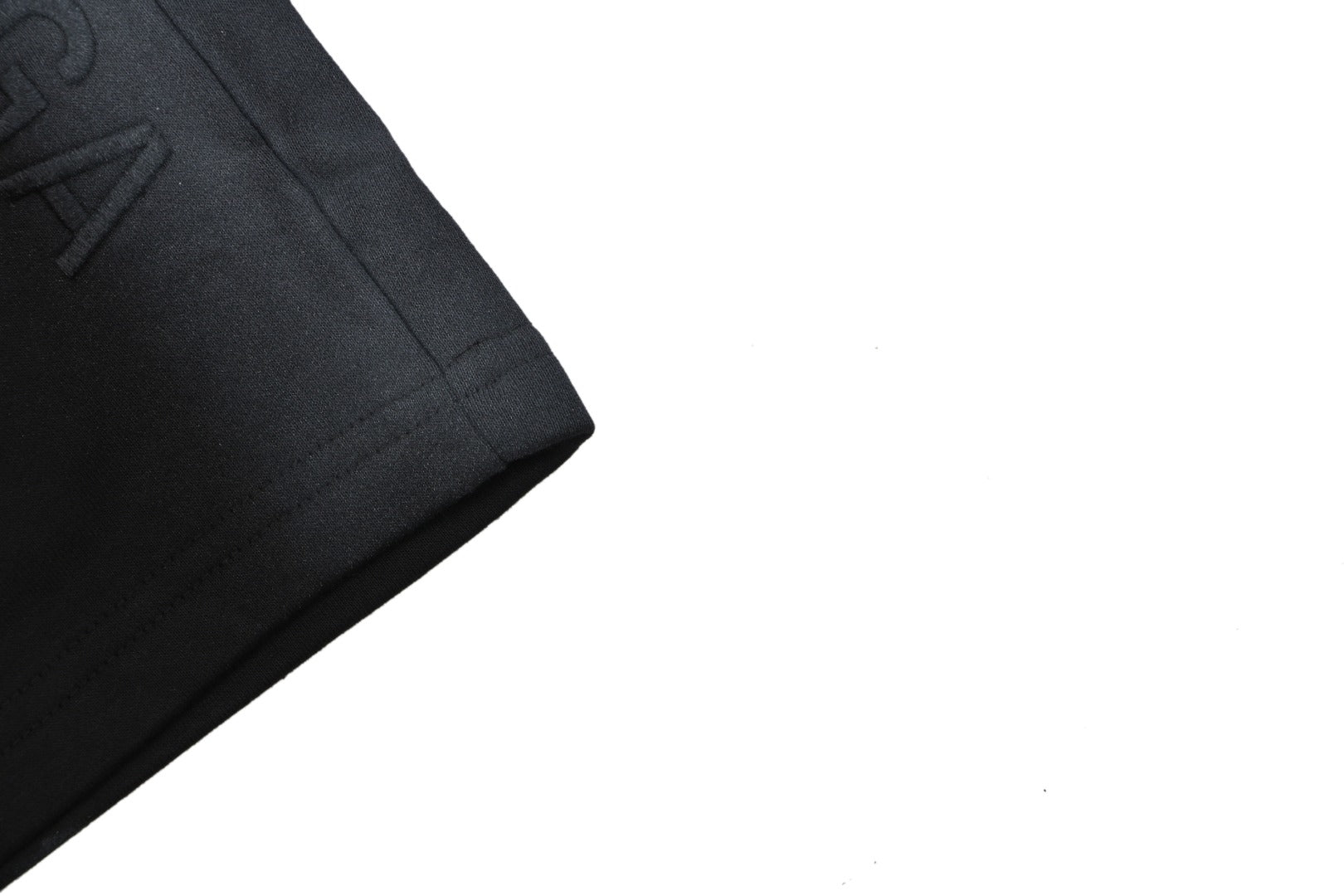 Balenciaga Side Spray Paint Graffiti Shorts – Black