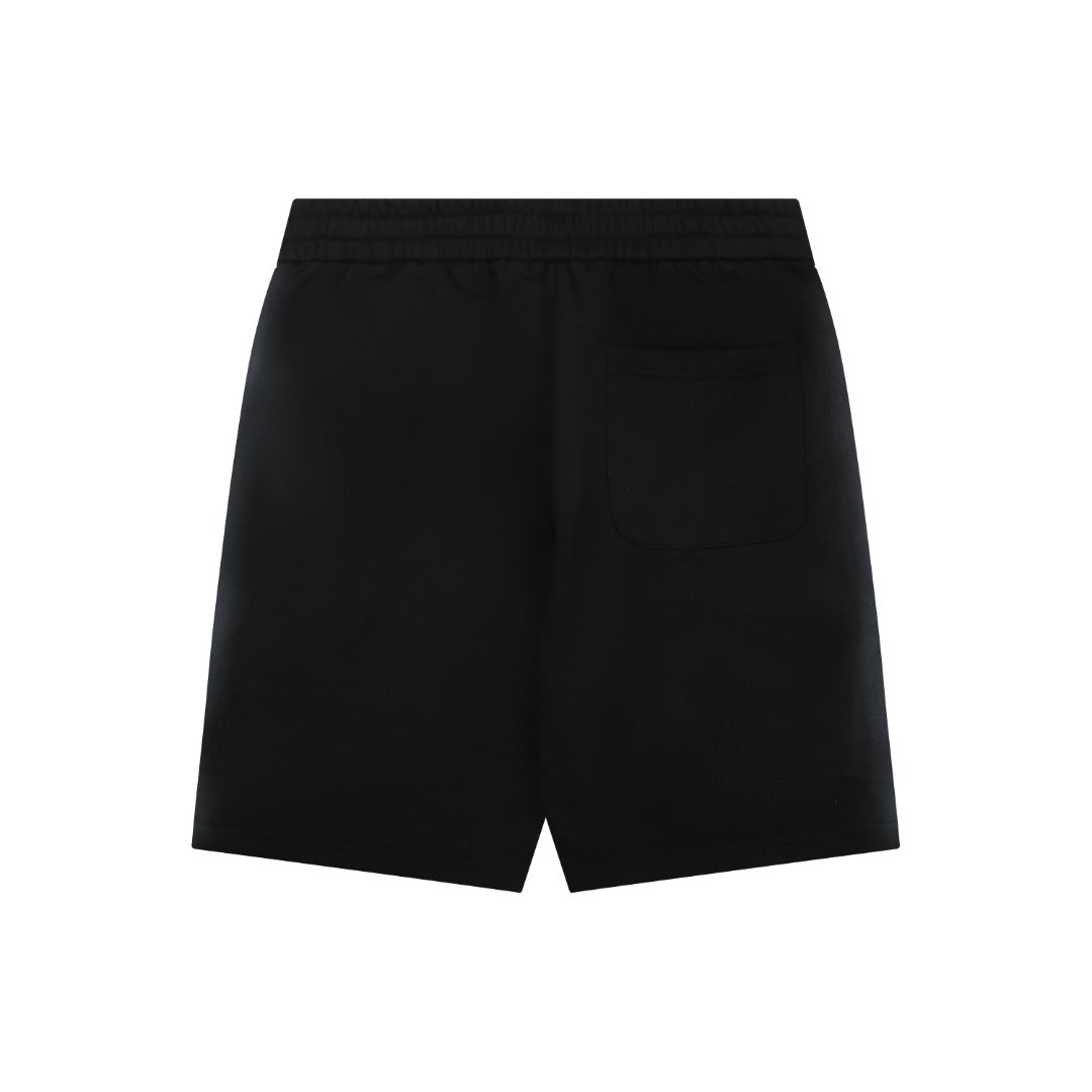 Balenciaga Side Spray Paint Graffiti Shorts – Black