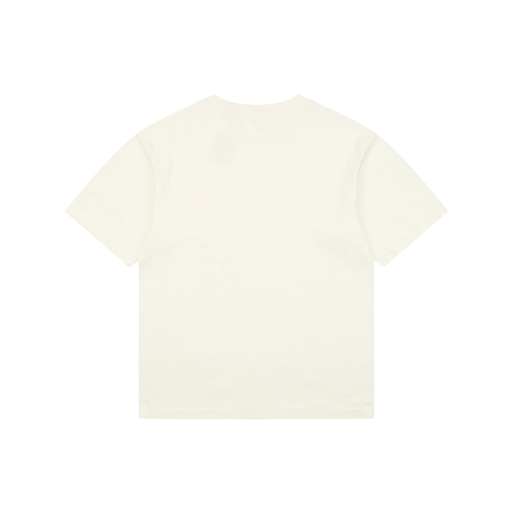 Saint Michael Bunny Girl Graphic Short Sleeve Tee – Cream