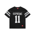 Supreme No.11 Crystal Rhinestone Football Jersey Short Sleeve Tee – Black