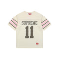 Supreme No.11 Rhinestone Football Jersey Tee – Apricot