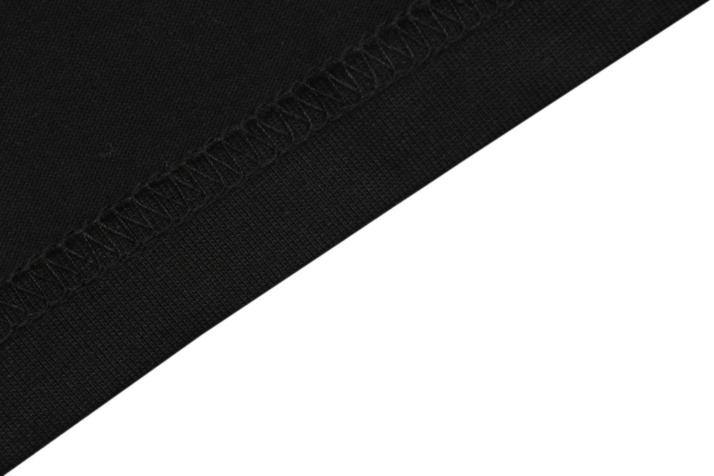 Burberry Mini Check Oval Equestrian Knight Print Tee – Black