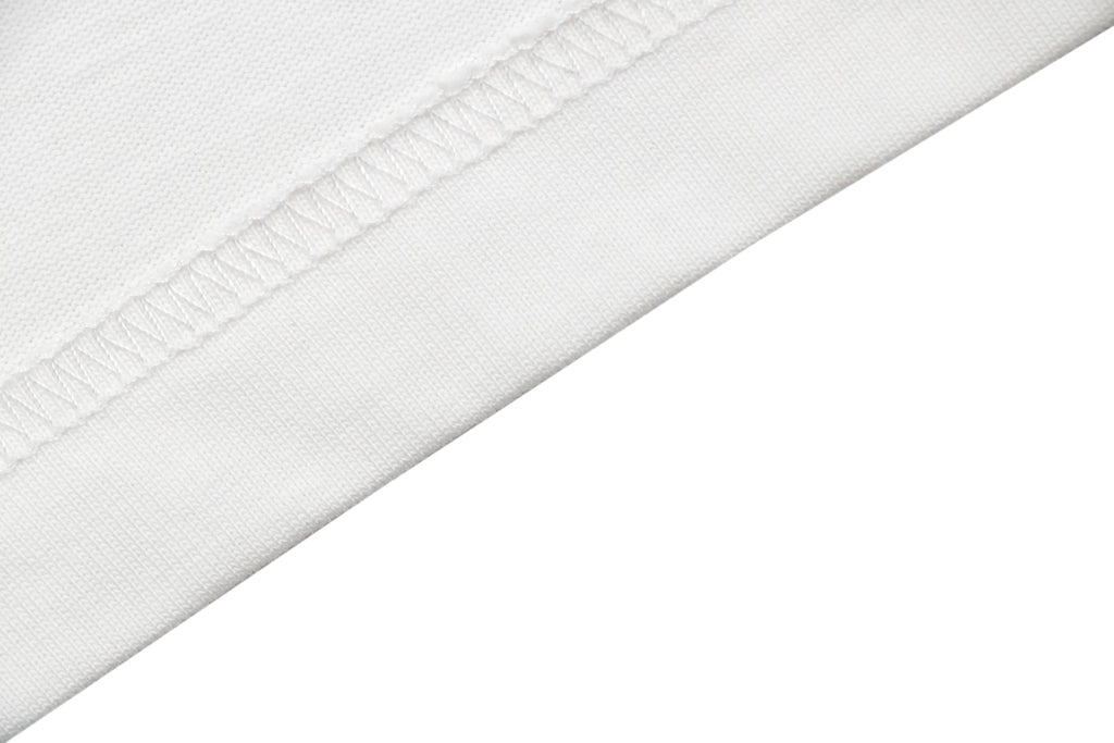 Burberry Mini Check Oval Equestrian Knight Print Tee – White