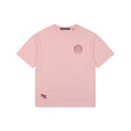 Chrome Hearts Pink Sanskrit Cross Embroidered Tee – Pink